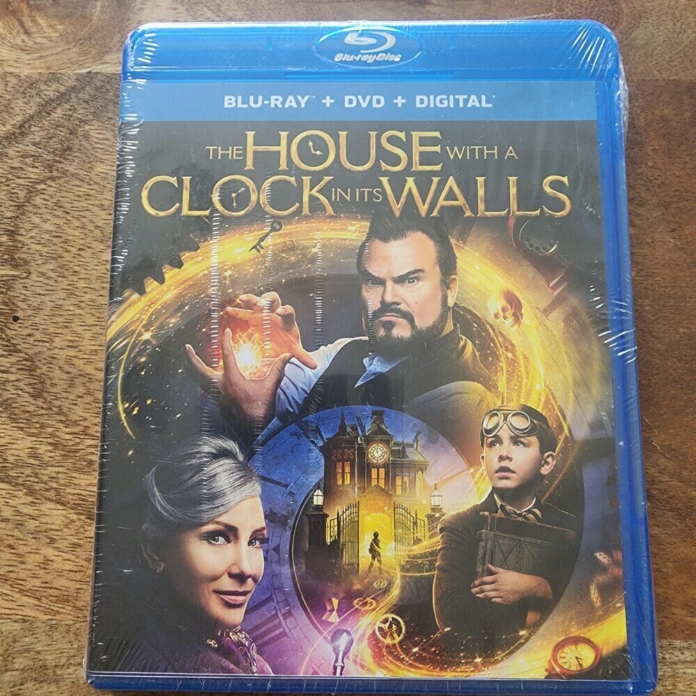 The House With A Clock In Its Walls Blu-ray DVD Digital Movie PG New Sealed